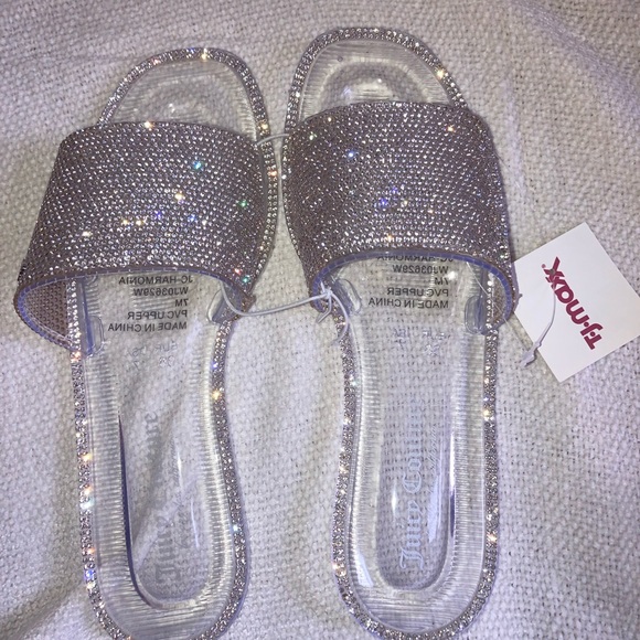 Juicy Rhinestone Slides - Picture 6 of 8